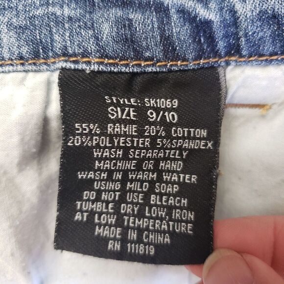 ELITE JEANS Classic Denim Mini Skirt - Picture 8 of 8